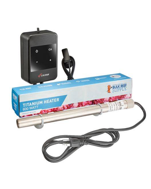 600 w水族馆钛加热器w / Finnex控制器