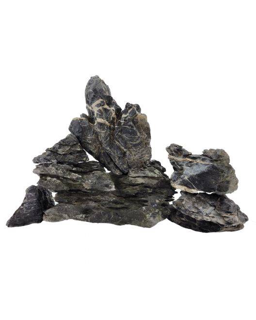 Seiryu烟雾缭绕的山峰石头(25加仑工具包)